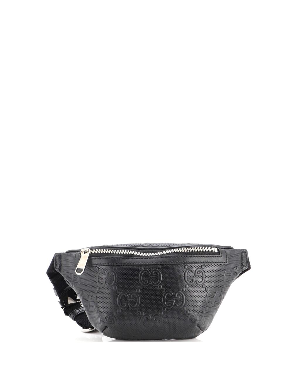 Gucci Belt Bag Gg Embossed Perforated #303442G11B